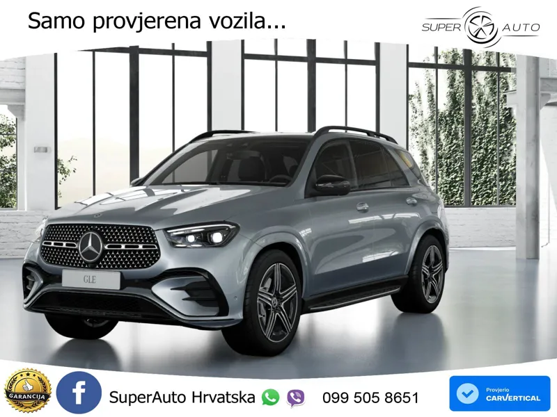 Mercedes GLE 350de (333 KS) 4MATIC 9G-TRONIC AMG ZRAČNI+ACC+GR SJED+360+PANO