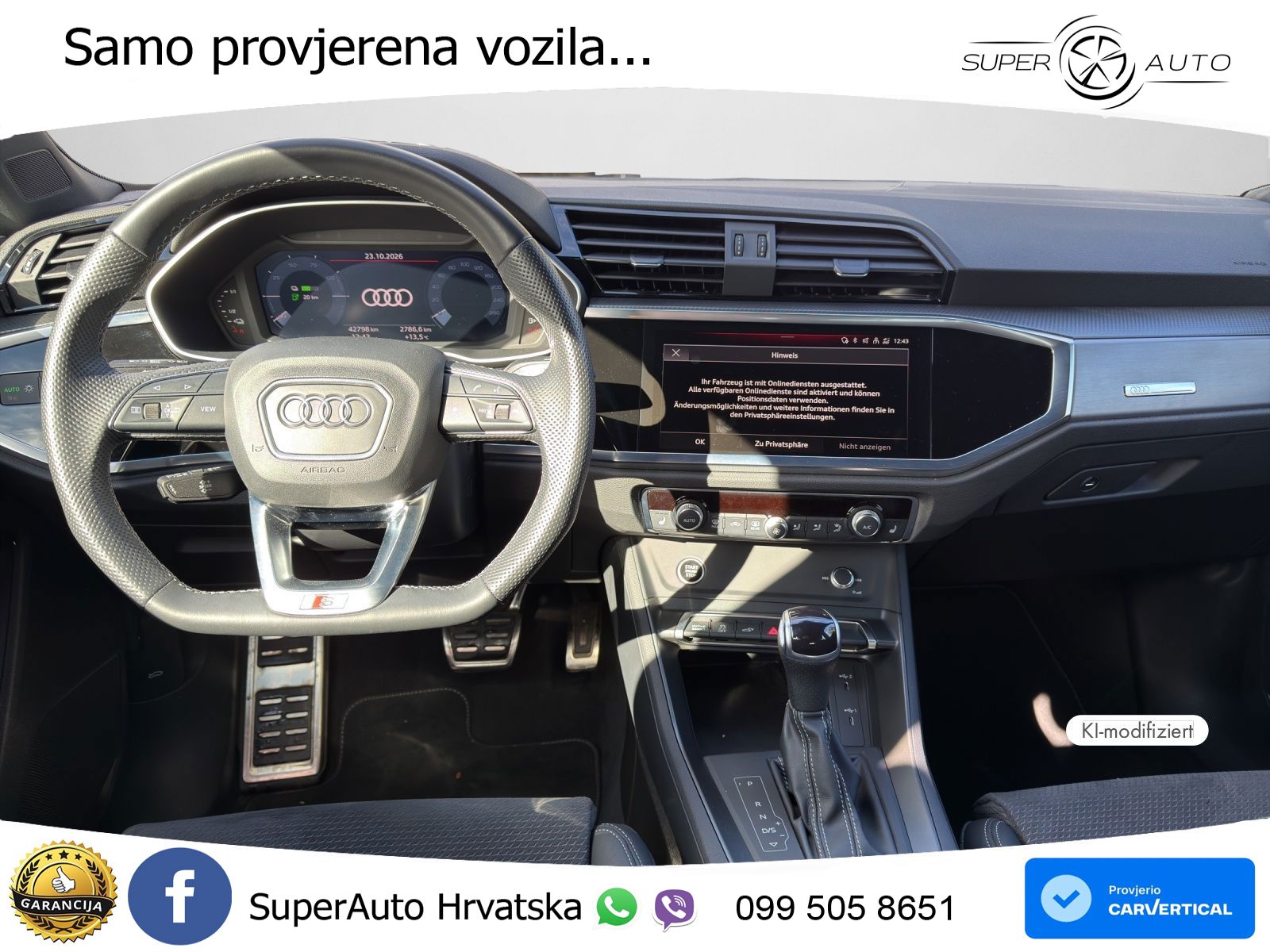 Audi Q3 Sportback 45 TFSIe (245 KS) S tronic S line