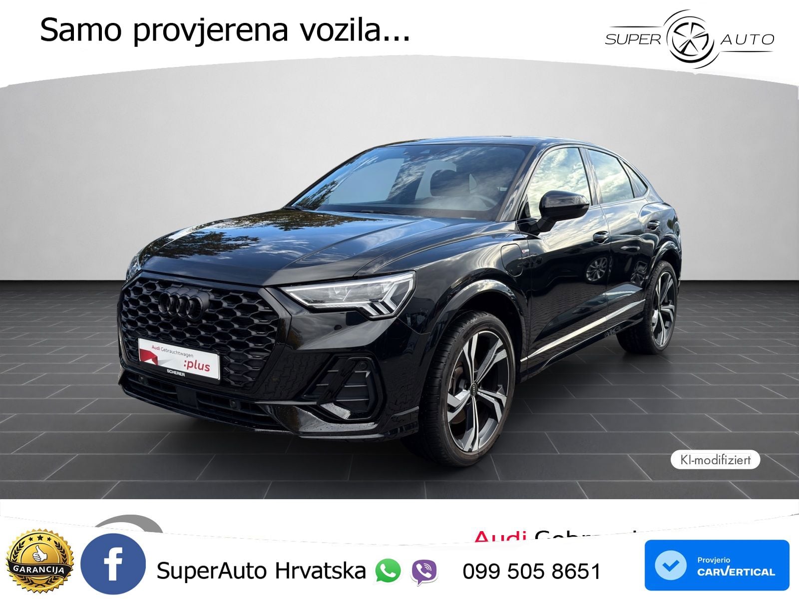 Audi Q3 Sportback 45 TFSIe (245 KS) S tronic S line