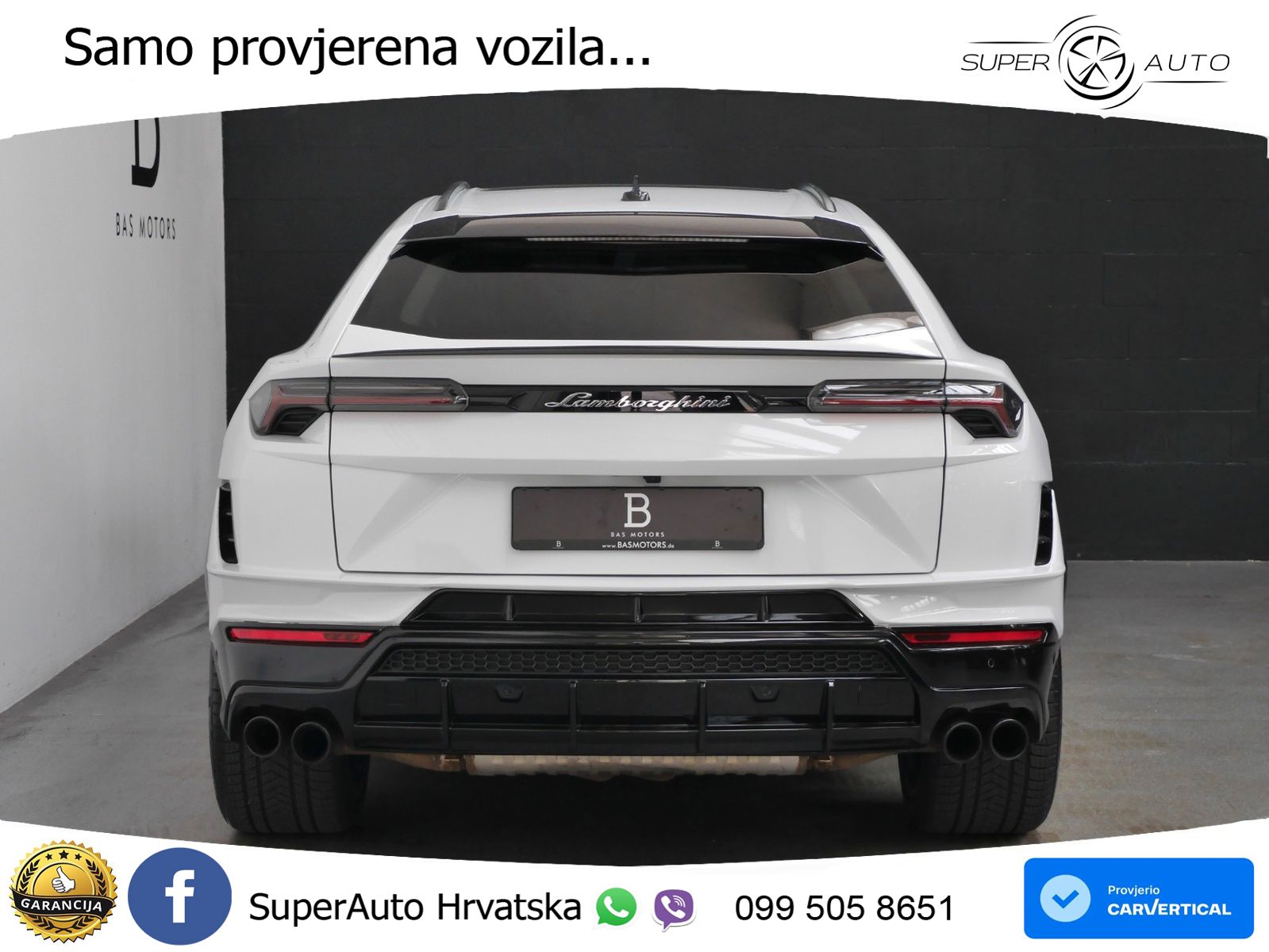 Lamborghini Urus S 4.0 V8 (666 KS) 4WD Automatic LED+GR SJED+ACC