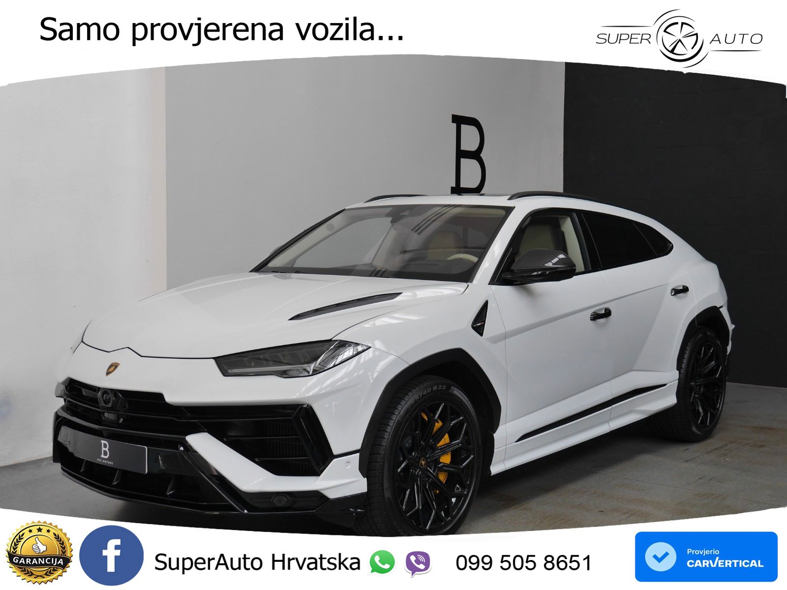 Lamborghini Urus S 4.0 V8 (666 KS) 4WD Automatic LED+GR SJED+ACC