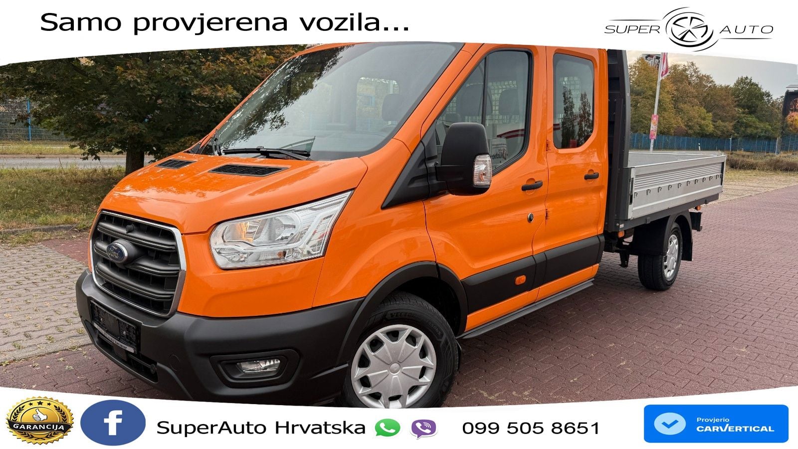Ford Transit Pritsche 350 L3 Doppelkabine Trend 170 KS