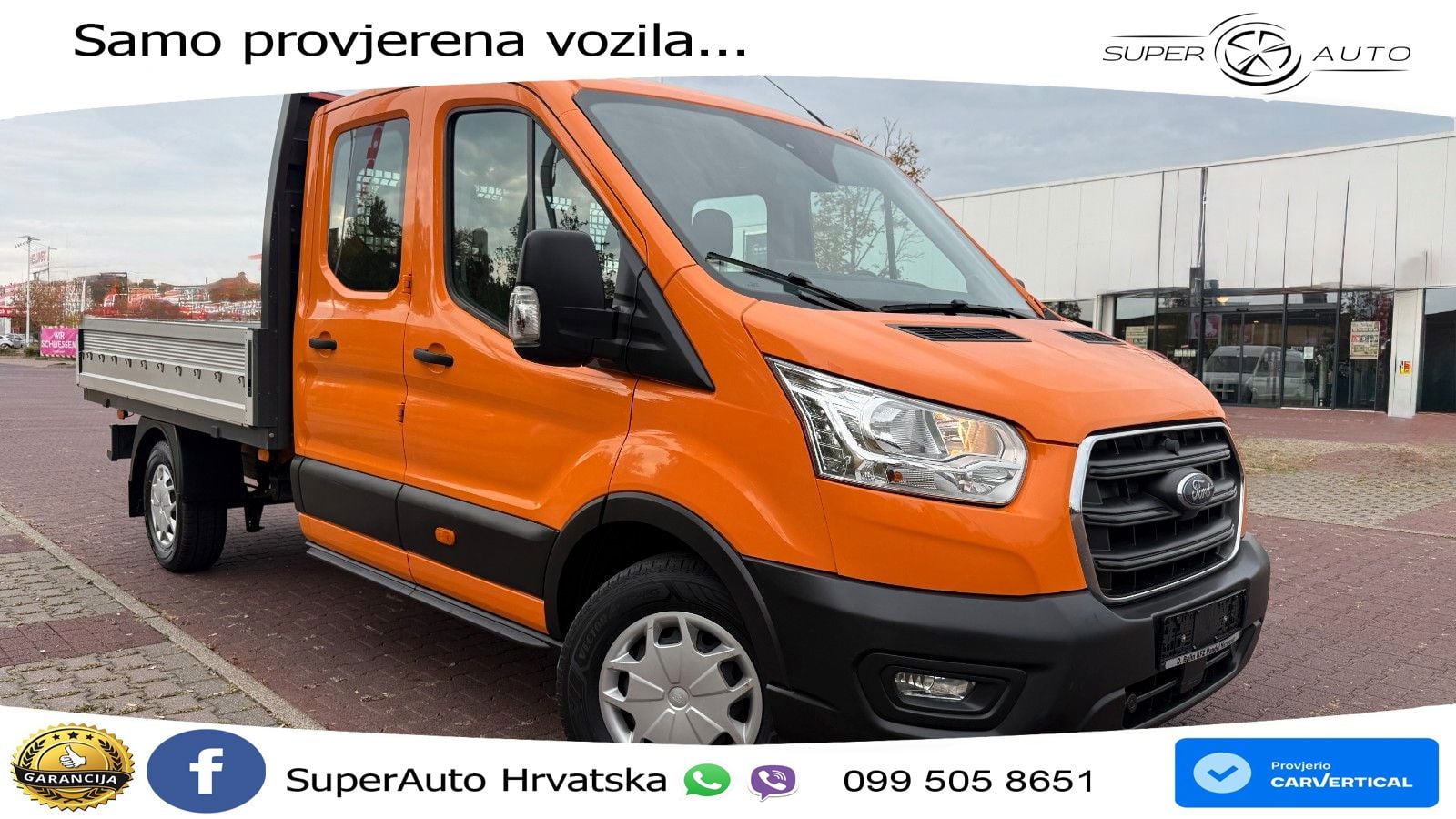 Ford Transit Pritsche 350 L3 Doppelkabine Trend 170 KS