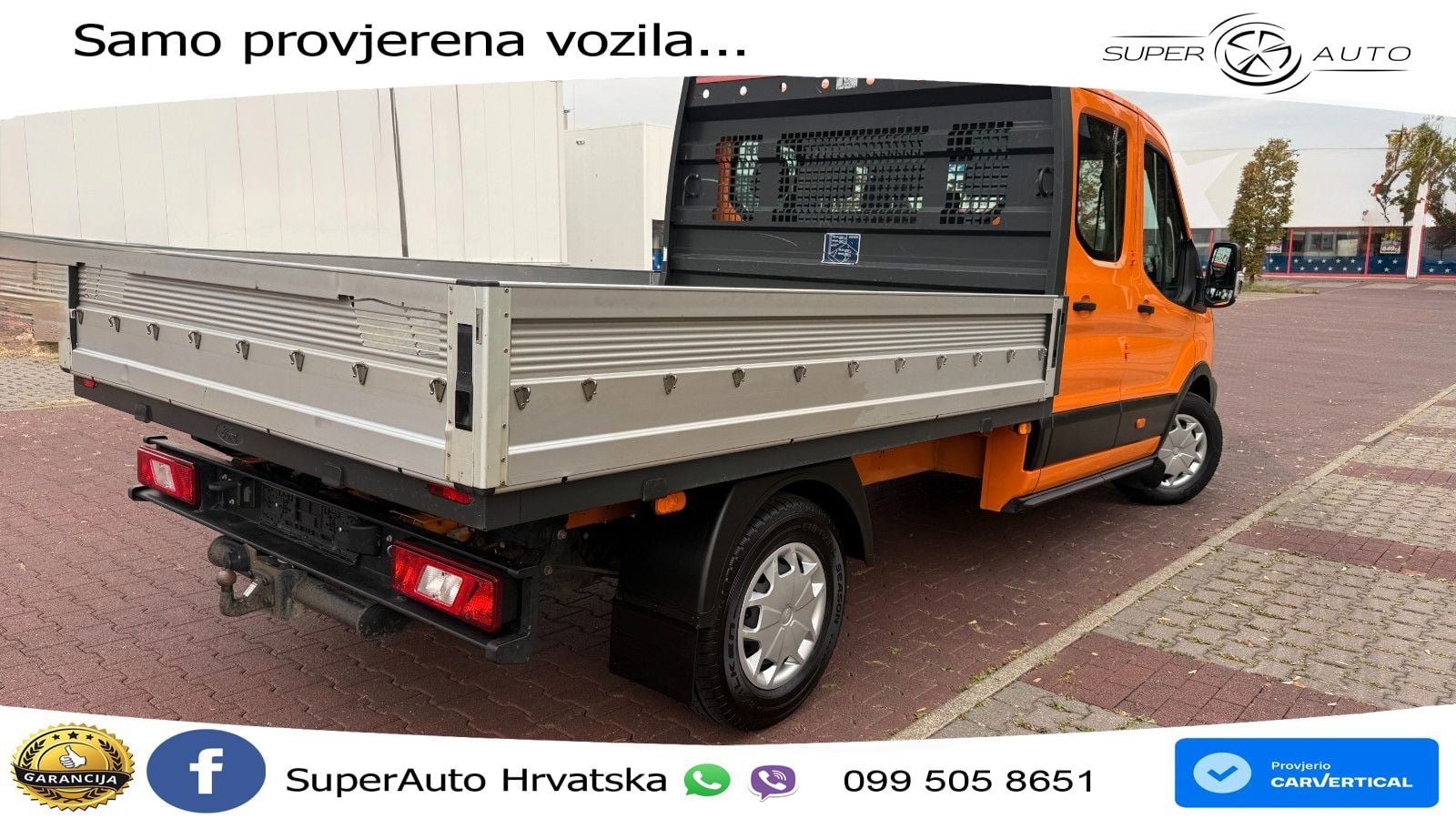 Ford Transit Pritsche 350 L3 Doppelkabine Trend 170 KS