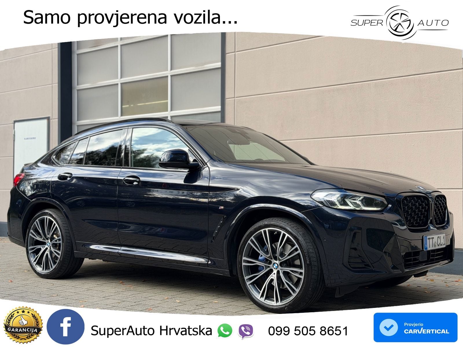 BMW X4 30d (286 KS) xDrive Steptronic M Sport LED+GR SJED+ACC