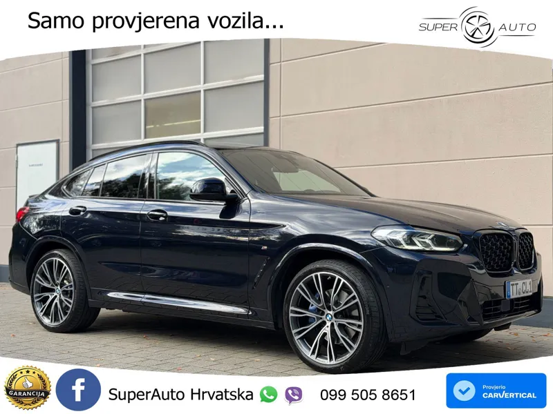 BMW X4 30d (286 KS) xDrive Steptronic M Sport LED+GR SJED+ACC