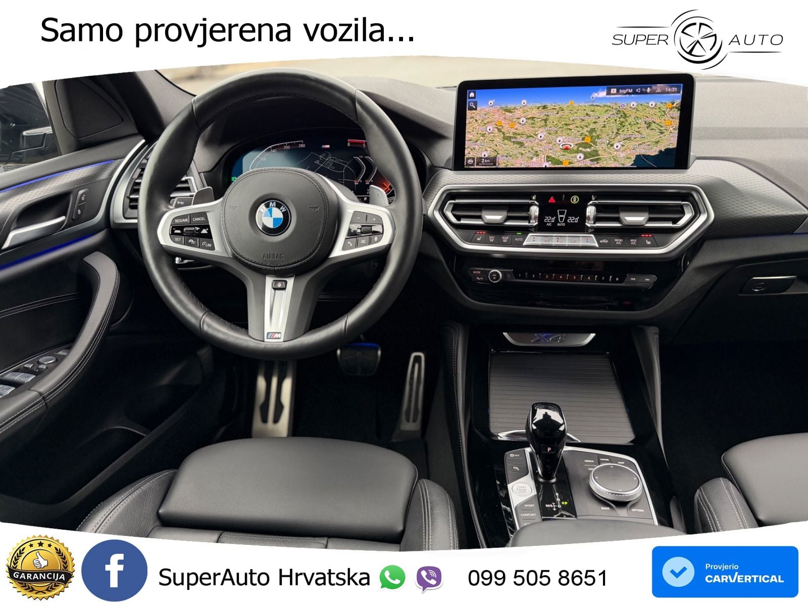 BMW X4 30d (286 KS) xDrive Steptronic M Sport LED+GR SJED+ACC