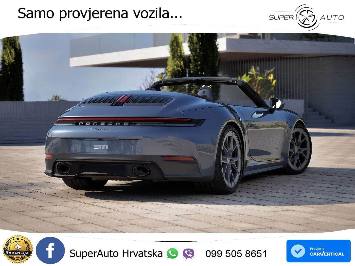 Porsche 911 Carrera GTS Cabriolet 3.0 (480 KS) PDK