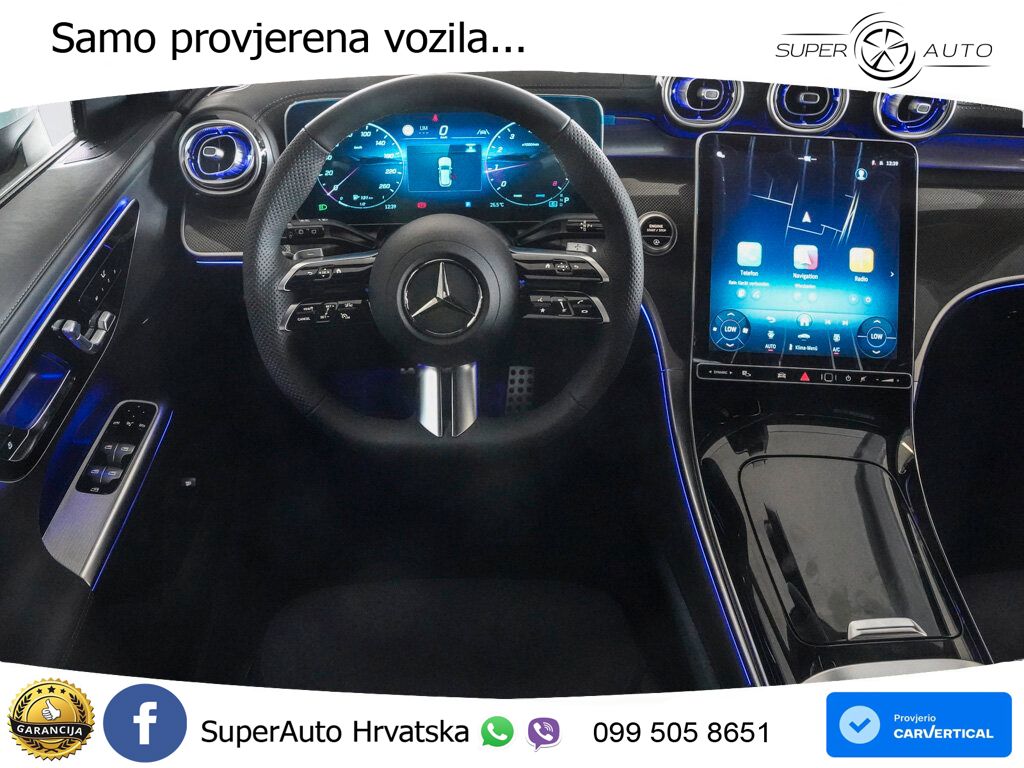 Mercedes GLC 200 (204 KS) 4MATIC 9G-TRONIC AMG LED+GR SJED+ACC