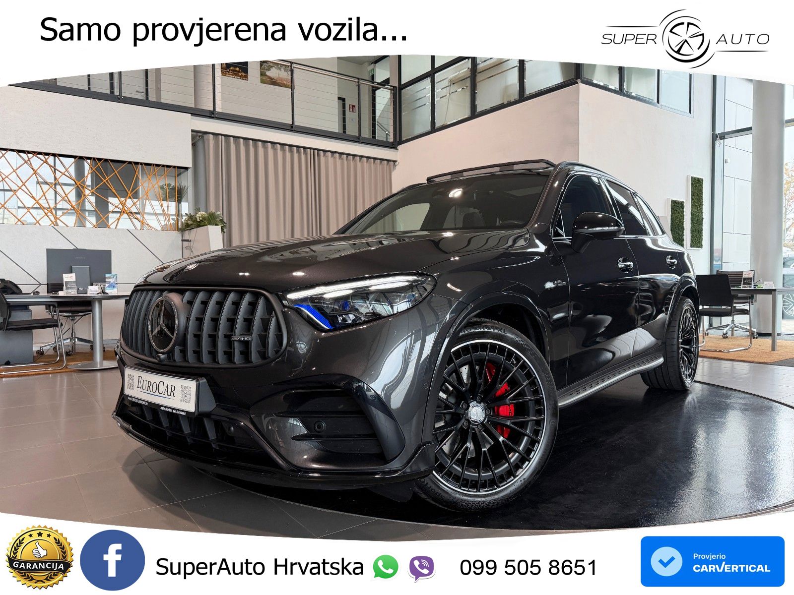 Mercedes AMG GLC 43 (421 KS) 4MATIC AMG SPEEDSHIFT MCT 9G ACC+HEAD+GR SJED+360+PANO