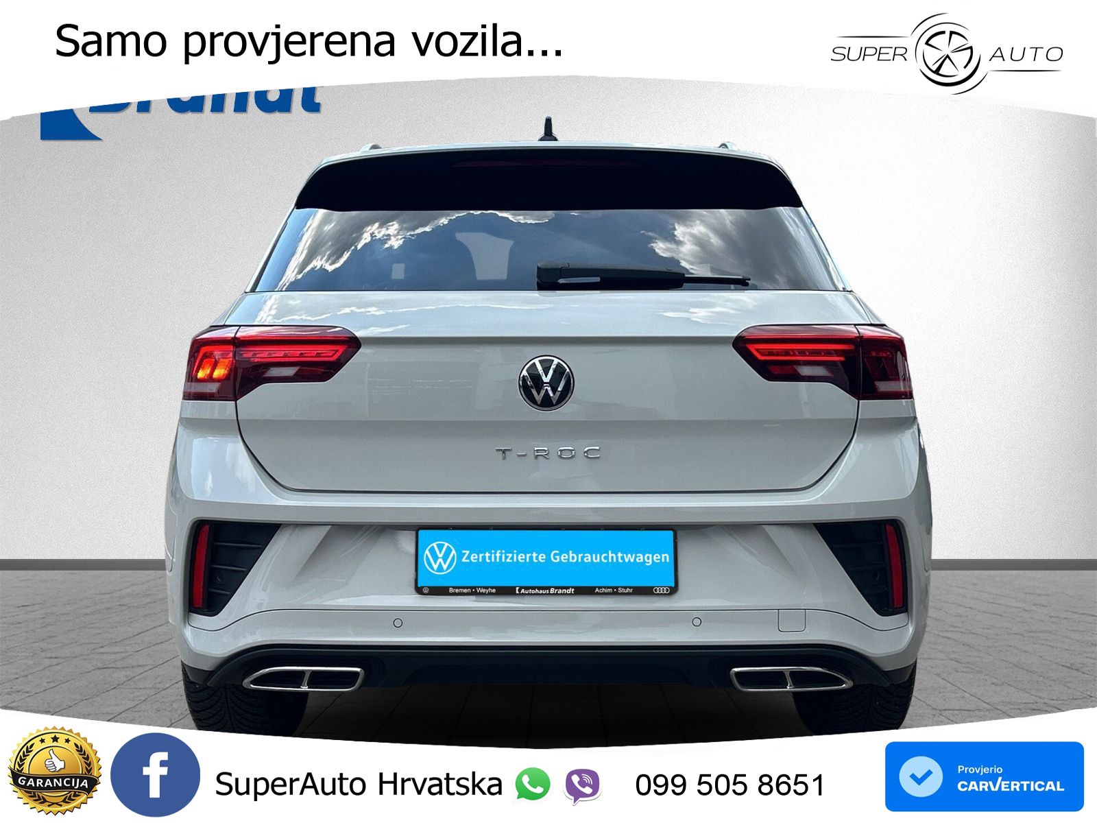 Volkswagen T-Roc I 1.5 TSI (150 KS) DSG LED+GR SJED+ACC