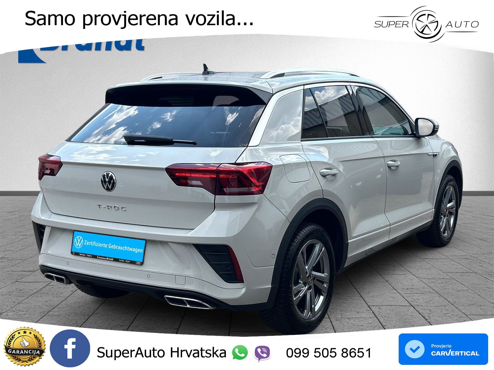 Volkswagen T-Roc I 1.5 TSI (150 KS) DSG LED+GR SJED+ACC