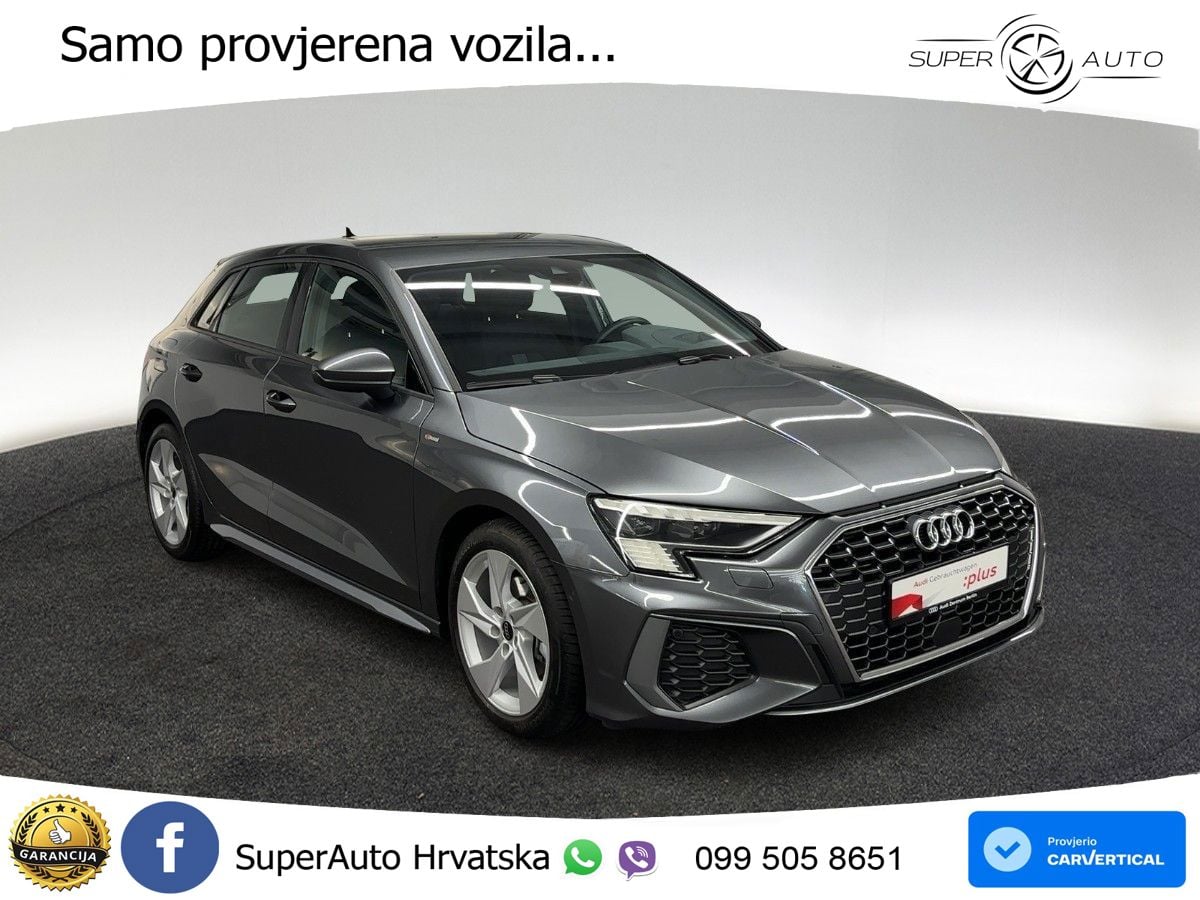 Audi A3 30 TDI (116 KS) S line LED+GR SJED+ACC