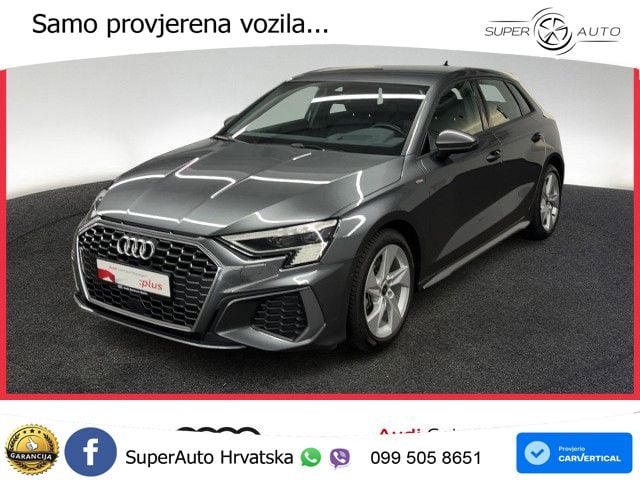 Audi A3 30 TDI (116 KS) S line LED+GR SJED+ACC