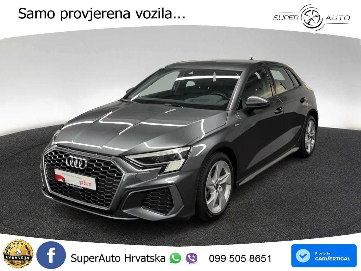 Audi A3 30 TDI (116 KS) S line LED+GR SJED+ACC