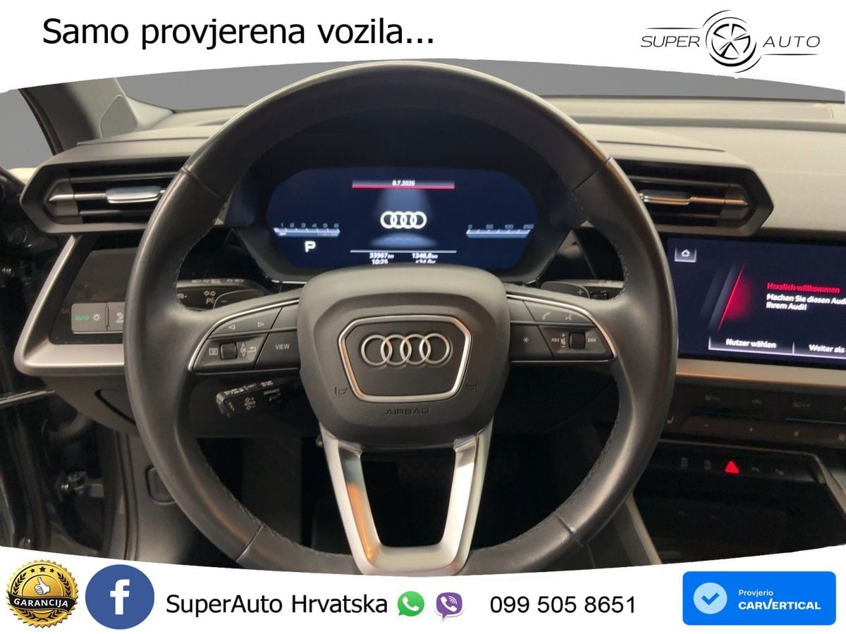 Audi A3 30 TDI (116 KS) S line LED+GR SJED+ACC