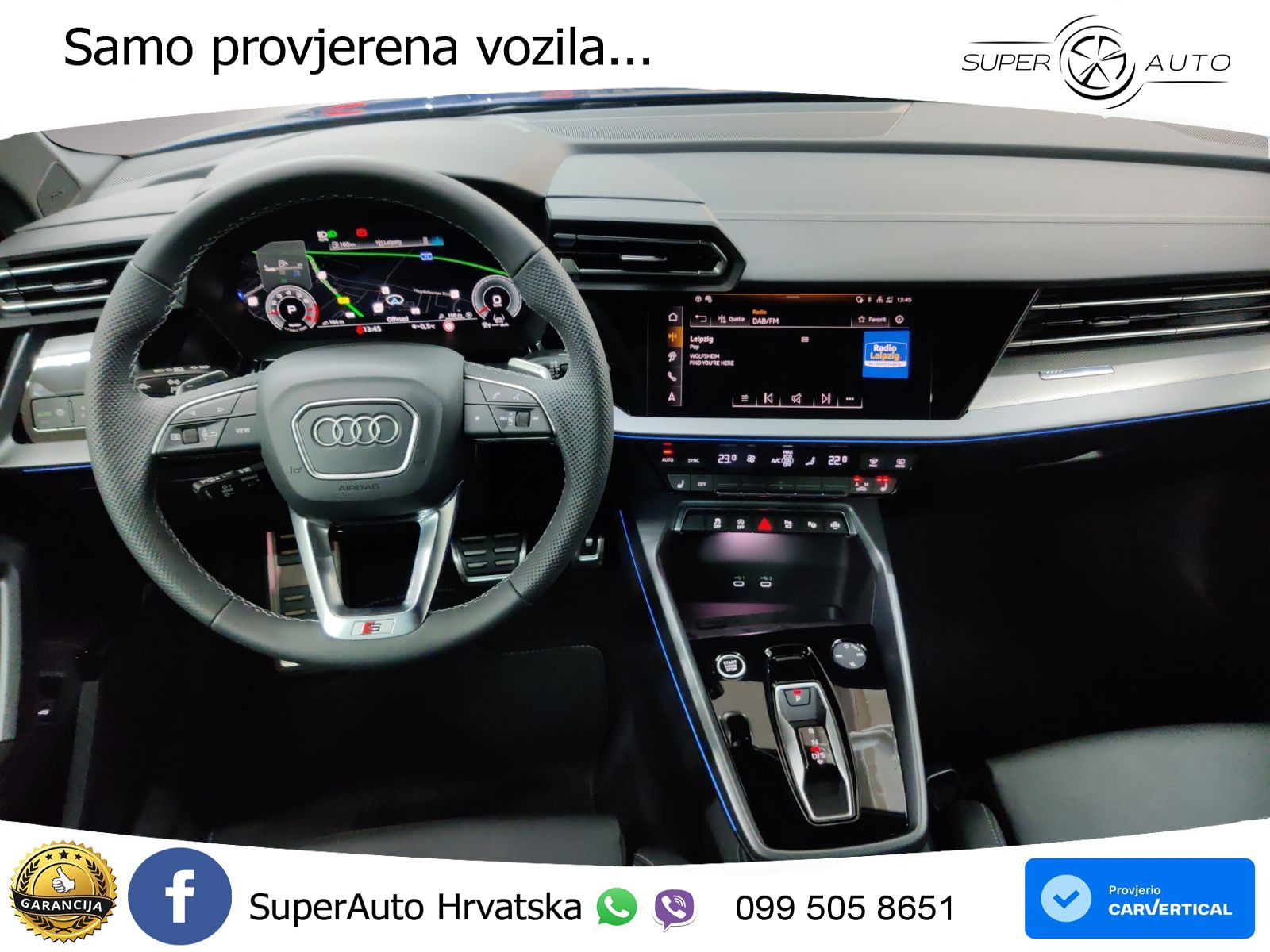 Audi A3 35 TFSI (150 KS) S tronic S line LED+GR SJED+ACC