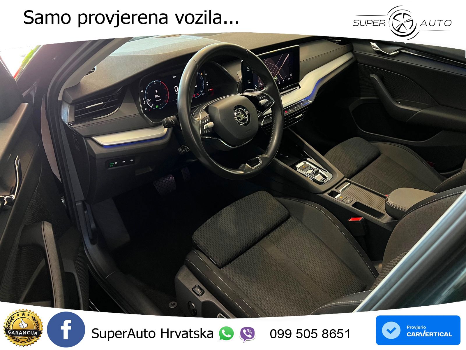 Škoda Octavia Combi 2.0 TDI (150 KS) DSG LED+GR SJED+ACC