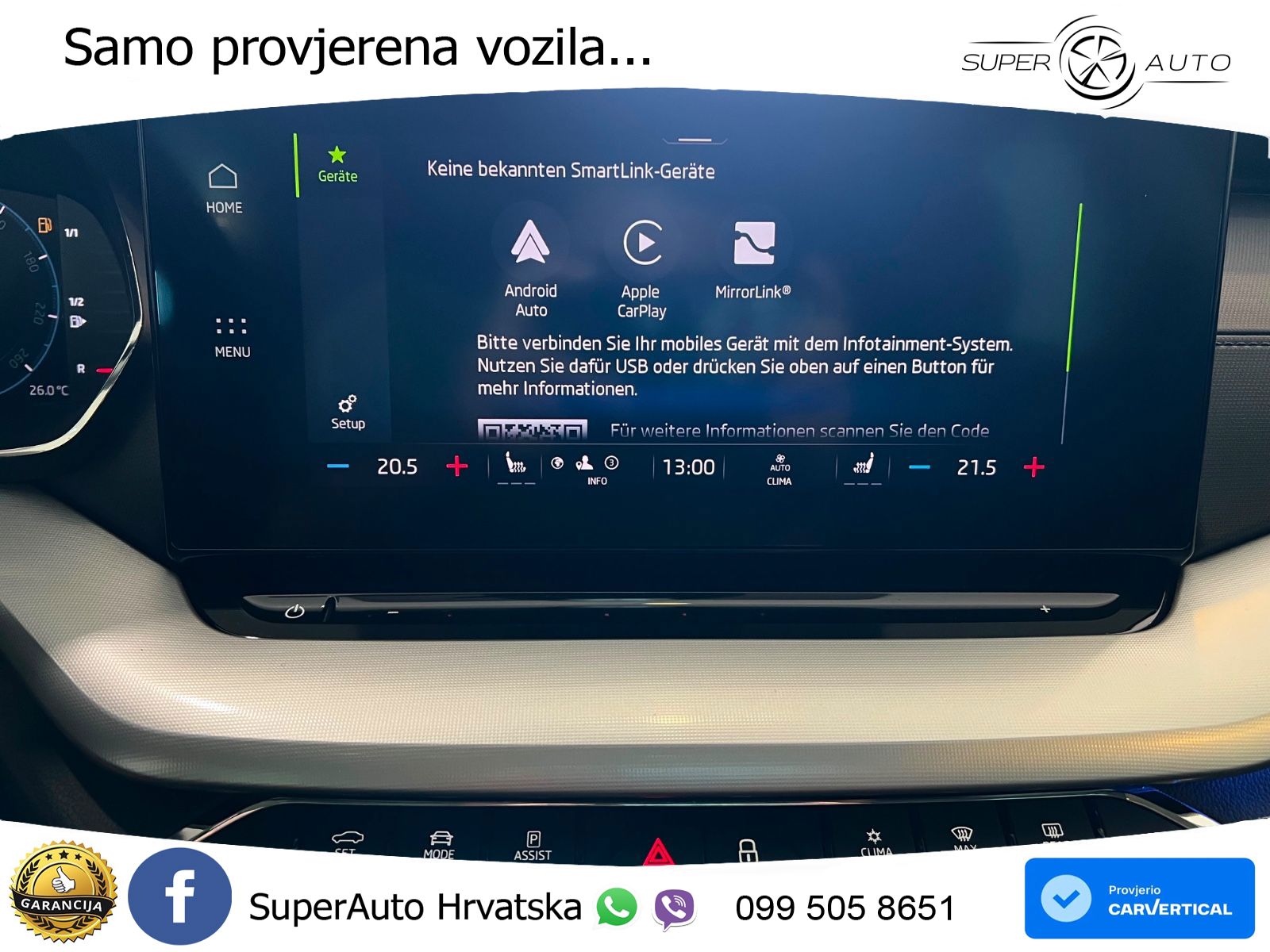 Škoda Octavia Combi 2.0 TDI (150 KS) DSG LED+GR SJED+ACC