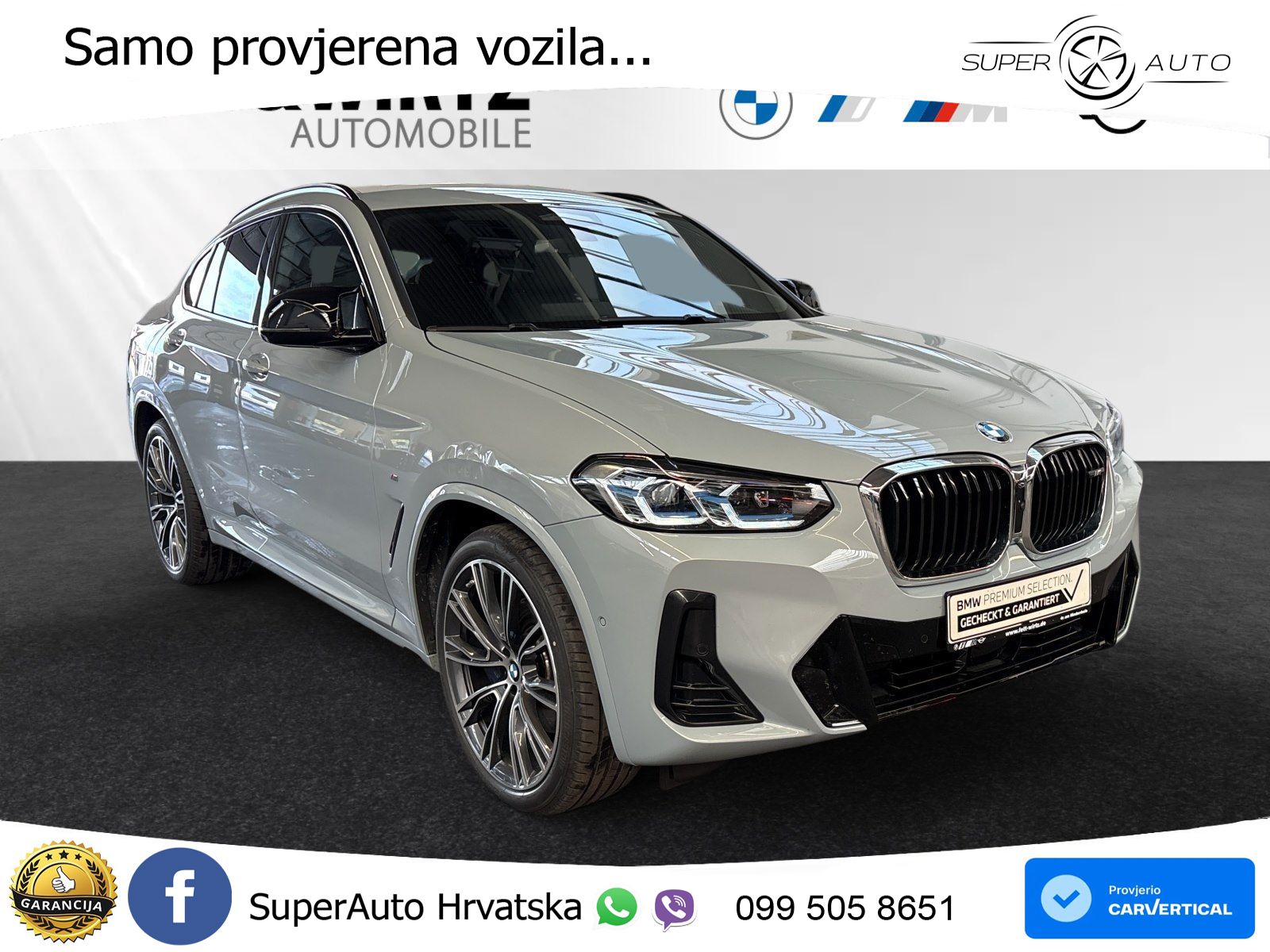 BMW X4 M40d (340 KS) xDrive Steptronic LED+GR SJED+ACC