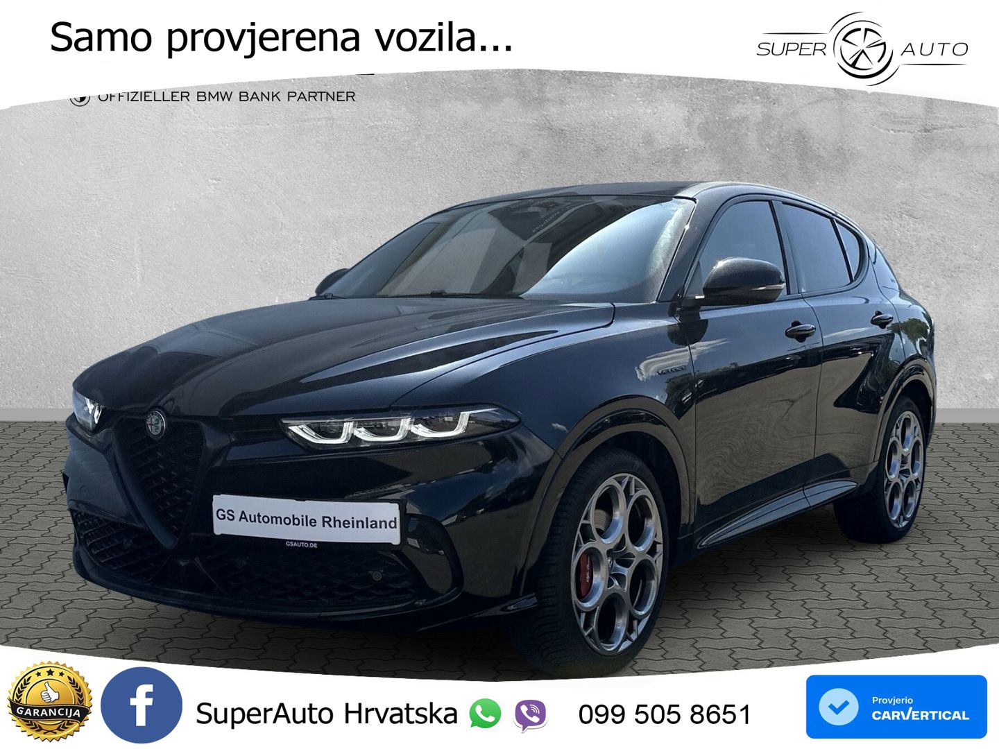 Alfa Romeo Tonale 1.5 VGT (160 KS) 48V-Hybrid TCT LED+GR SJED+ACC