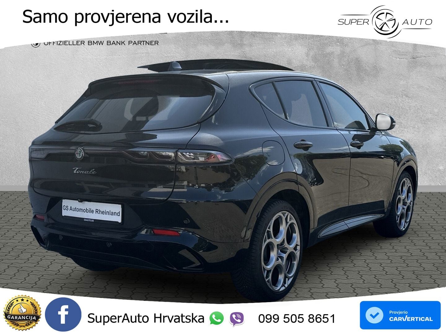 Alfa Romeo Tonale 1.5 VGT (160 KS) 48V-Hybrid TCT LED+GR SJED+ACC
