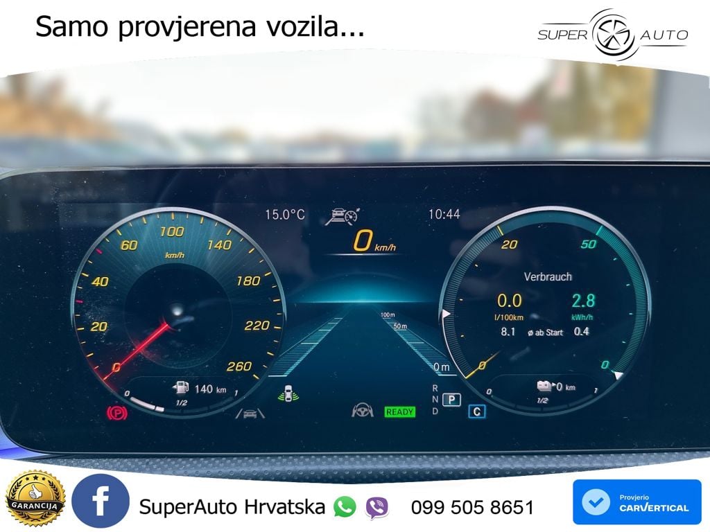 Mercedes-Benz A 250e 8G-DCT AMG LED+GR SJED+ACC