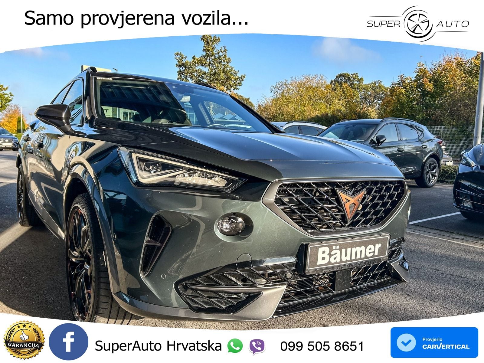 Cupra Formentor 1.4 TSI (245 KS) e-Hybrid DSG VZ LED+GR SJED+ACC