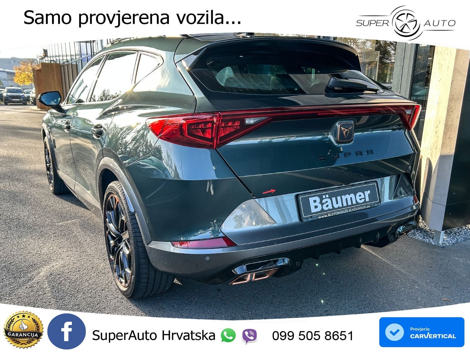 Cupra Formentor 1.4 TSI (245 KS) e-Hybrid DSG VZ LED+GR SJED+ACC