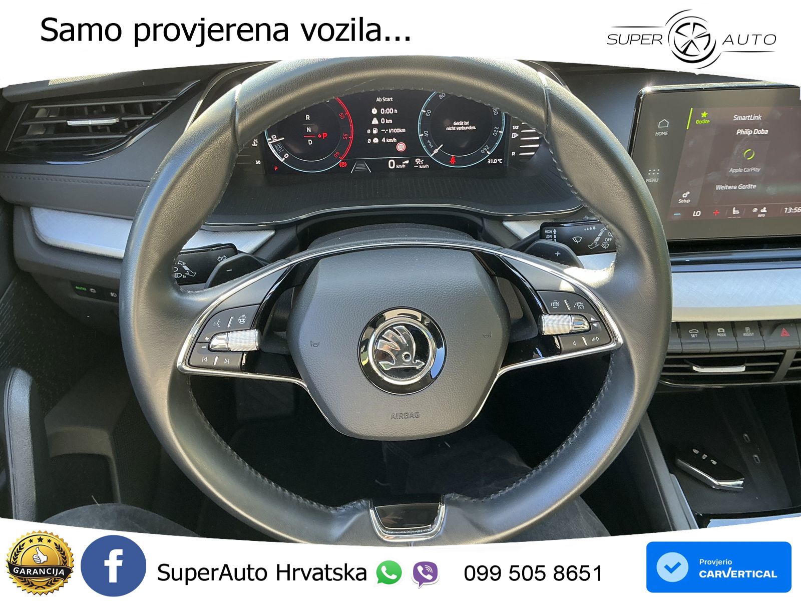 Škoda Octavia Combi 2.0 TDI (150 KS) 4x4 DSG LED+GR SJED+ACC