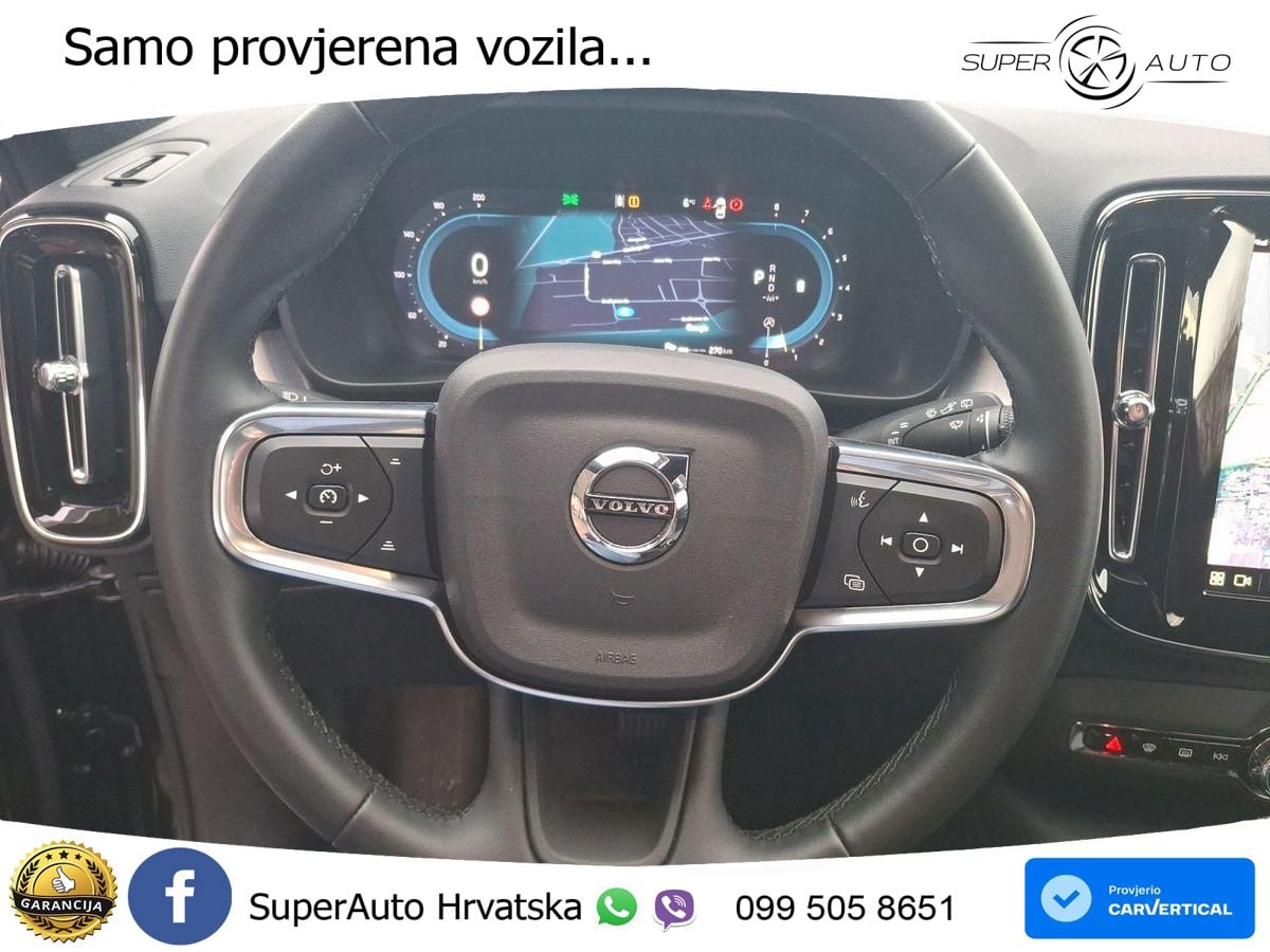 Volvo XC40 2.0 B3 163 KS Automatic LED+GR SJED+ACC