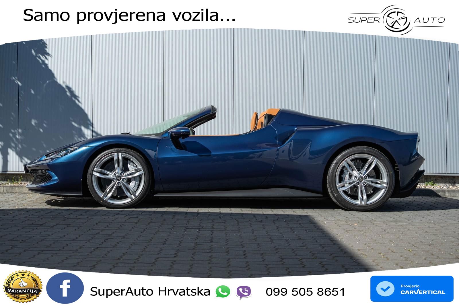 Ferrari 296 GTS 3.0 V6 (830 KS) F1 DCT