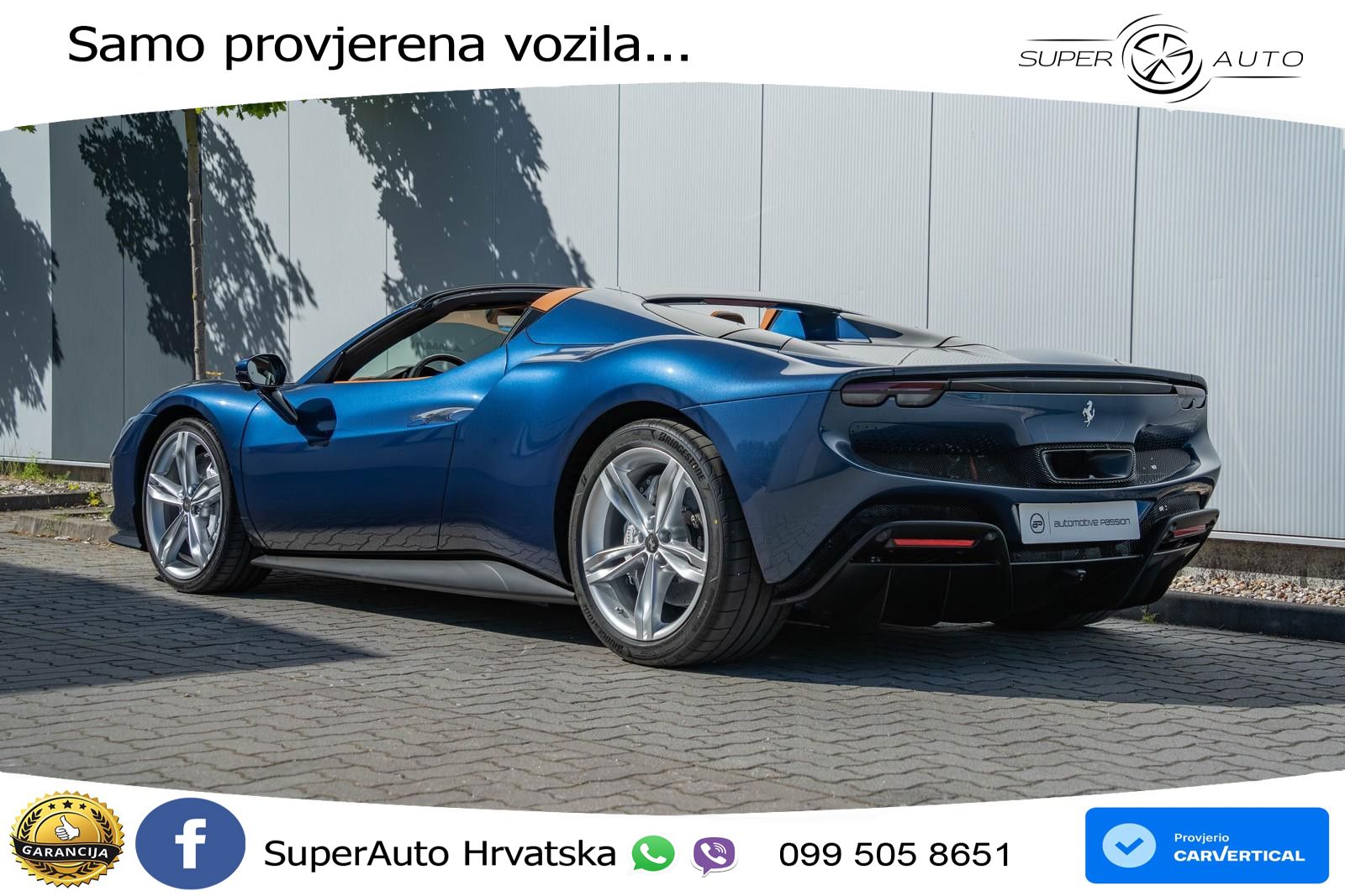 Ferrari 296 GTS 3.0 V6 (830 KS) F1 DCT