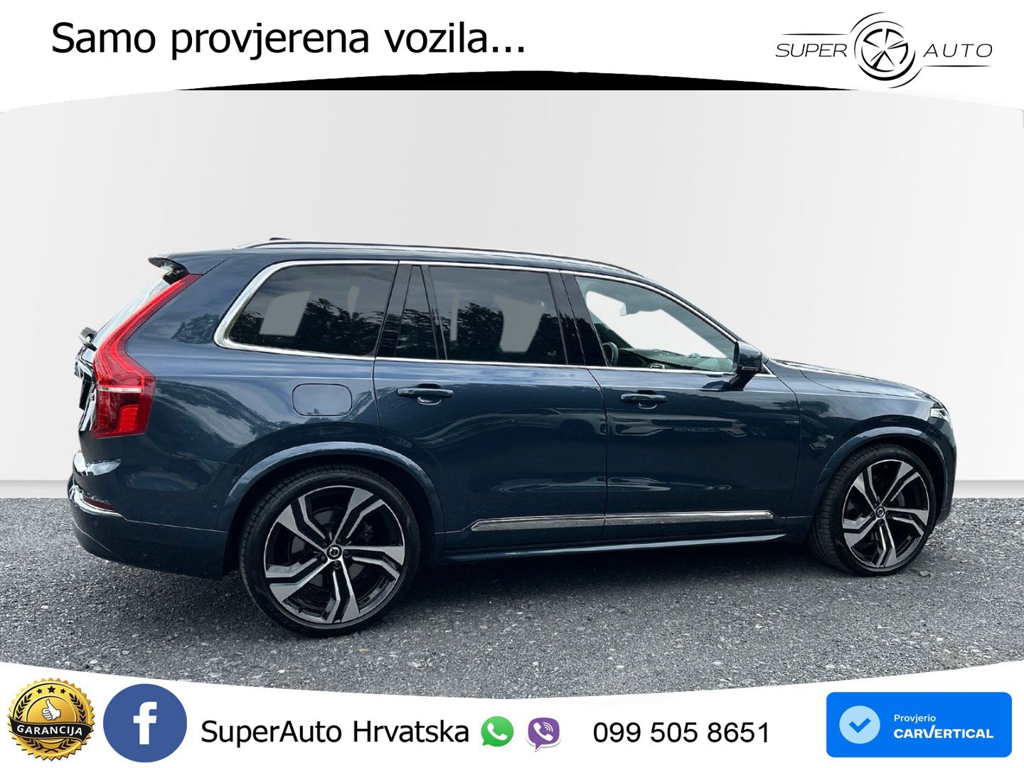 Volvo XC90 2.0 B5 Diesel AWD Automatic ACC+HEAD+4xGR SJED+360+PANO