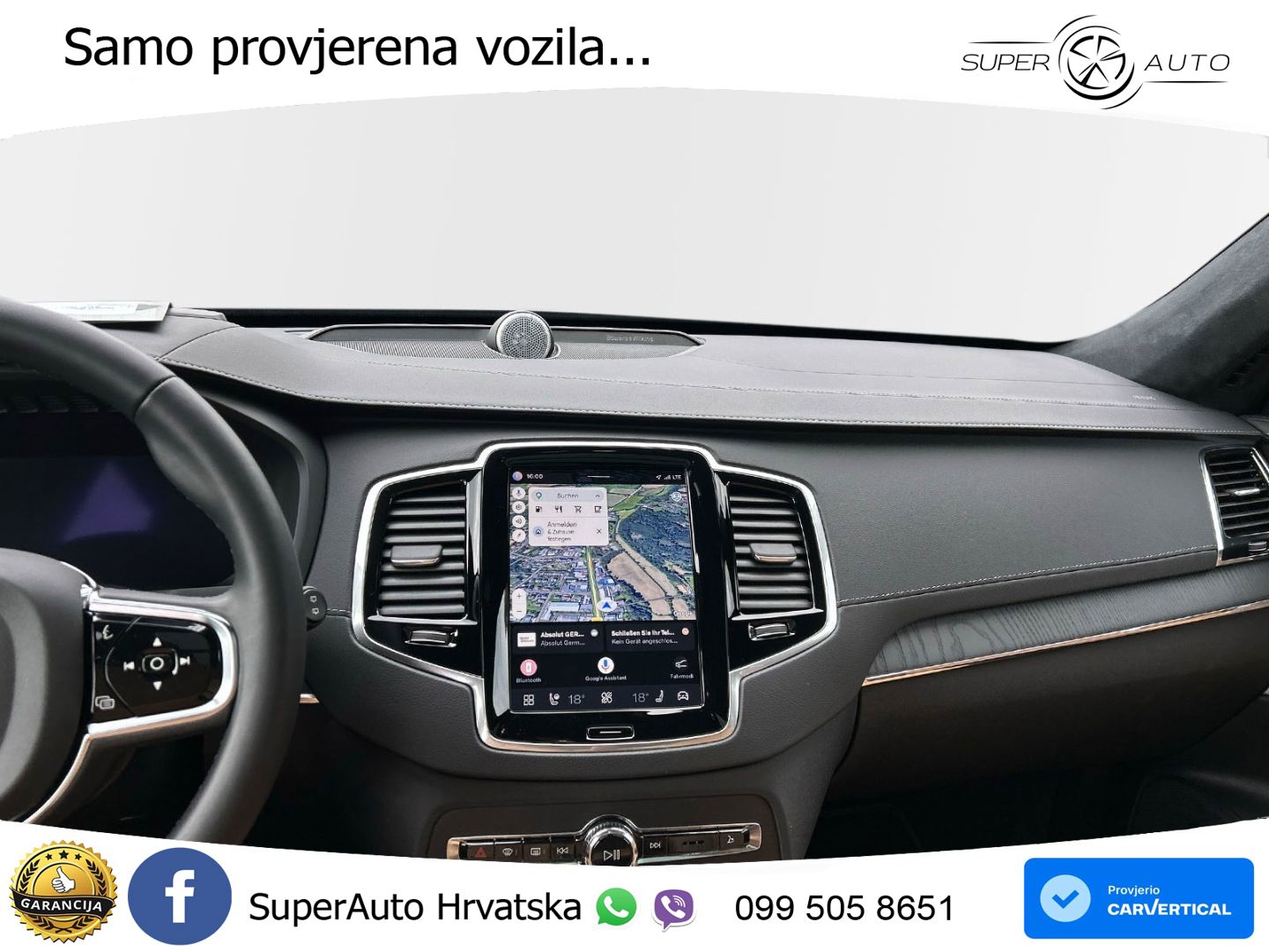 Volvo XC90 2.0 B5 Diesel AWD Automatic ACC+HEAD+4xGR SJED+360+PANO