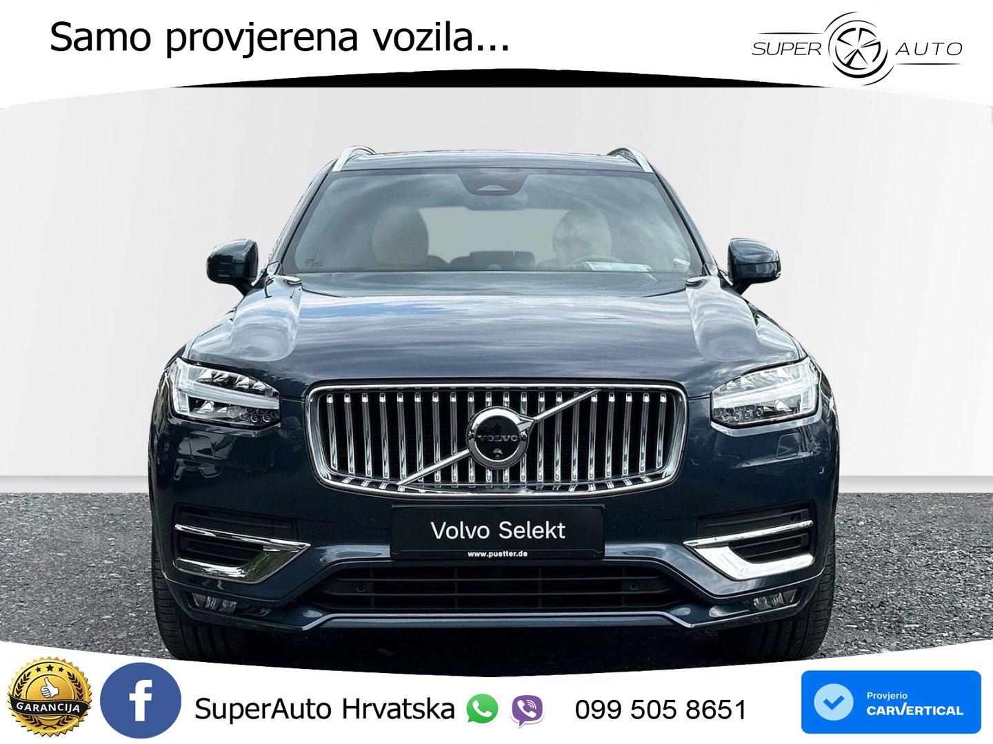 Volvo XC90 2.0 B5 Diesel AWD Automatic ACC+HEAD+4xGR SJED+360+PANO
