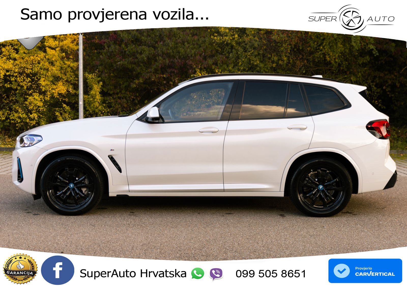 BMW iX3 80 kWh (286 KS) LED+GR SJED+ACC