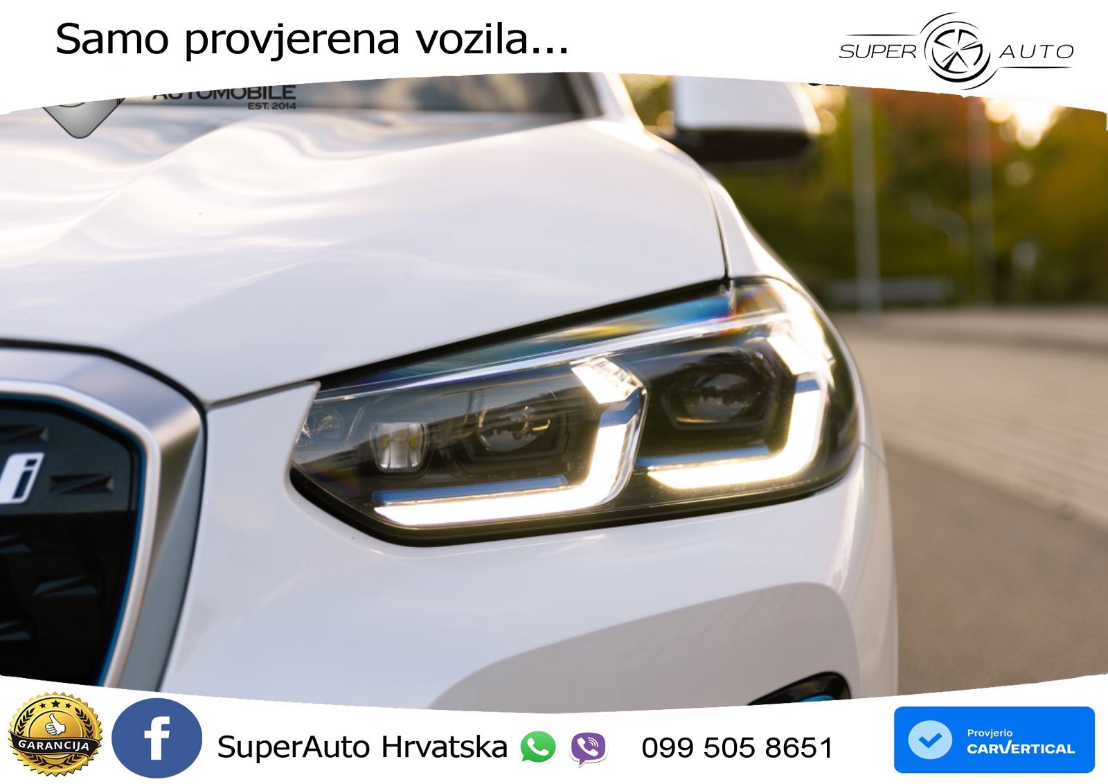BMW iX3 80 kWh (286 KS) LED+GR SJED+ACC