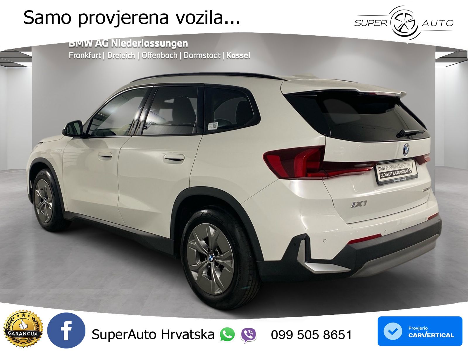 BMW iX1 66.5 kWh (204 KS) eDrive20