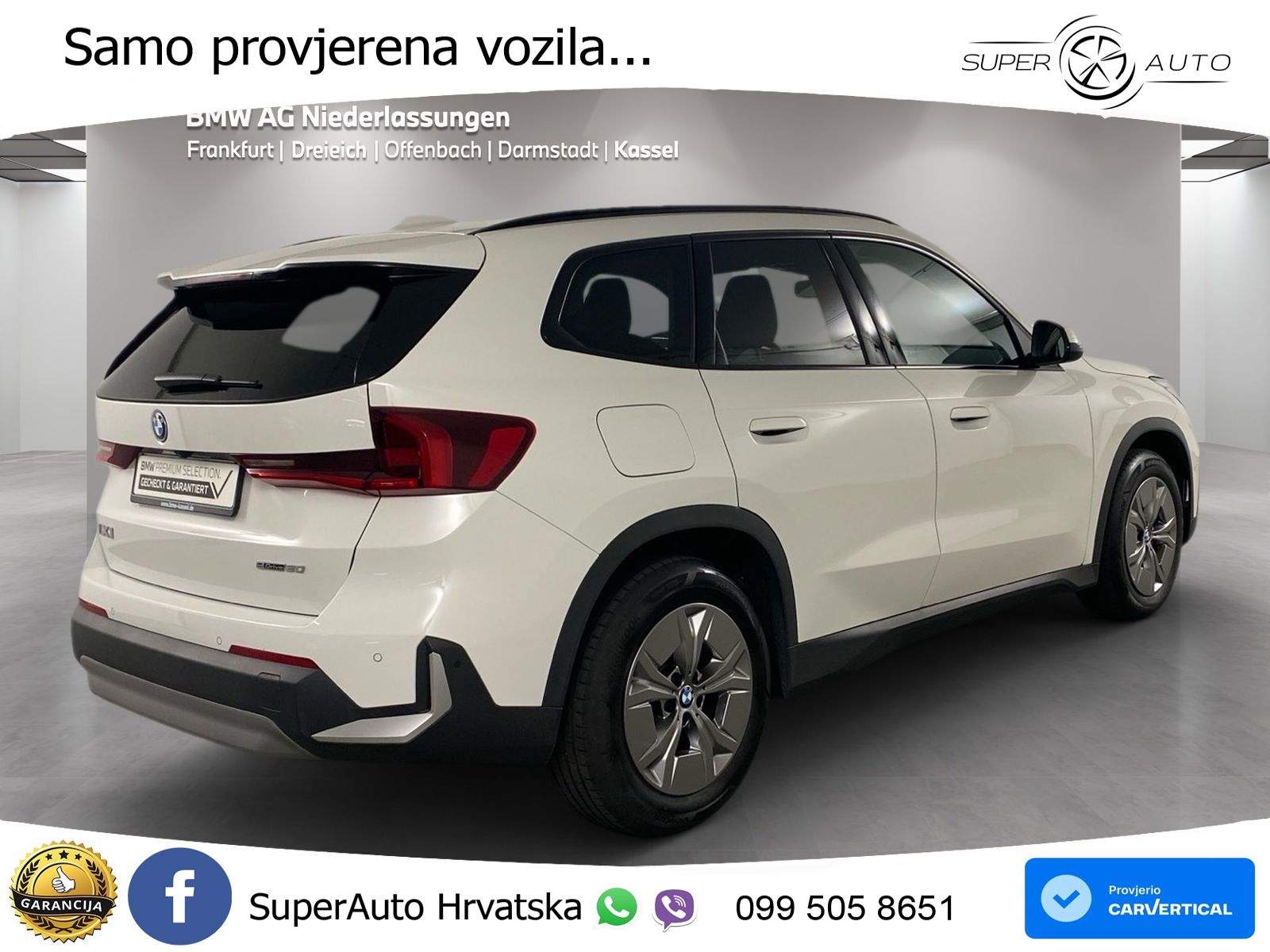 BMW iX1 66.5 kWh (204 KS) eDrive20