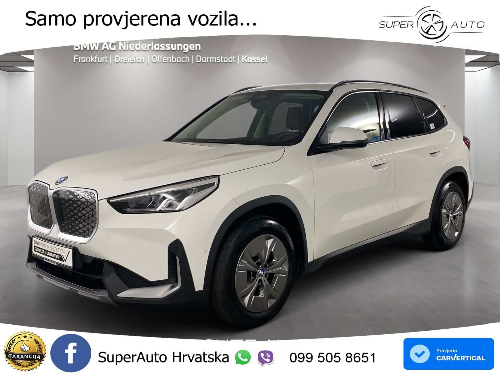 BMW iX1 66.5 kWh (204 KS) eDrive20