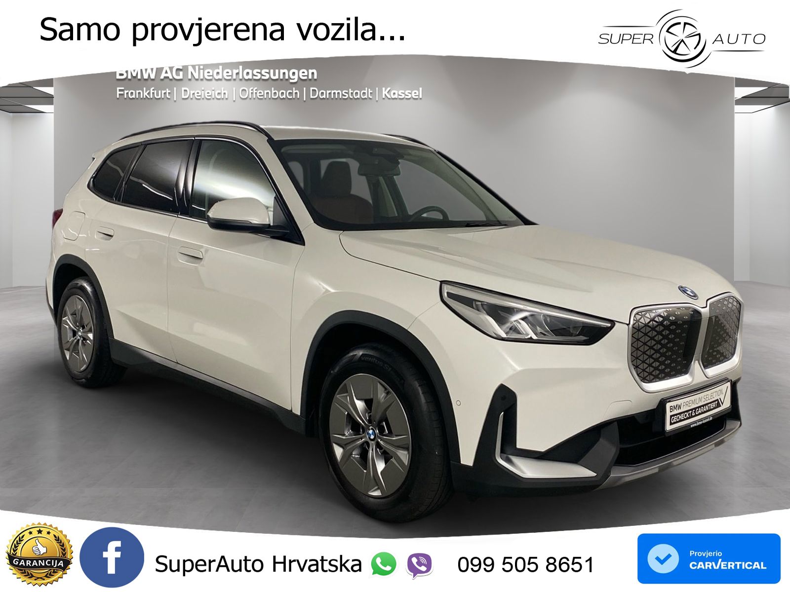 BMW iX1 66.5 kWh (204 KS) eDrive20
