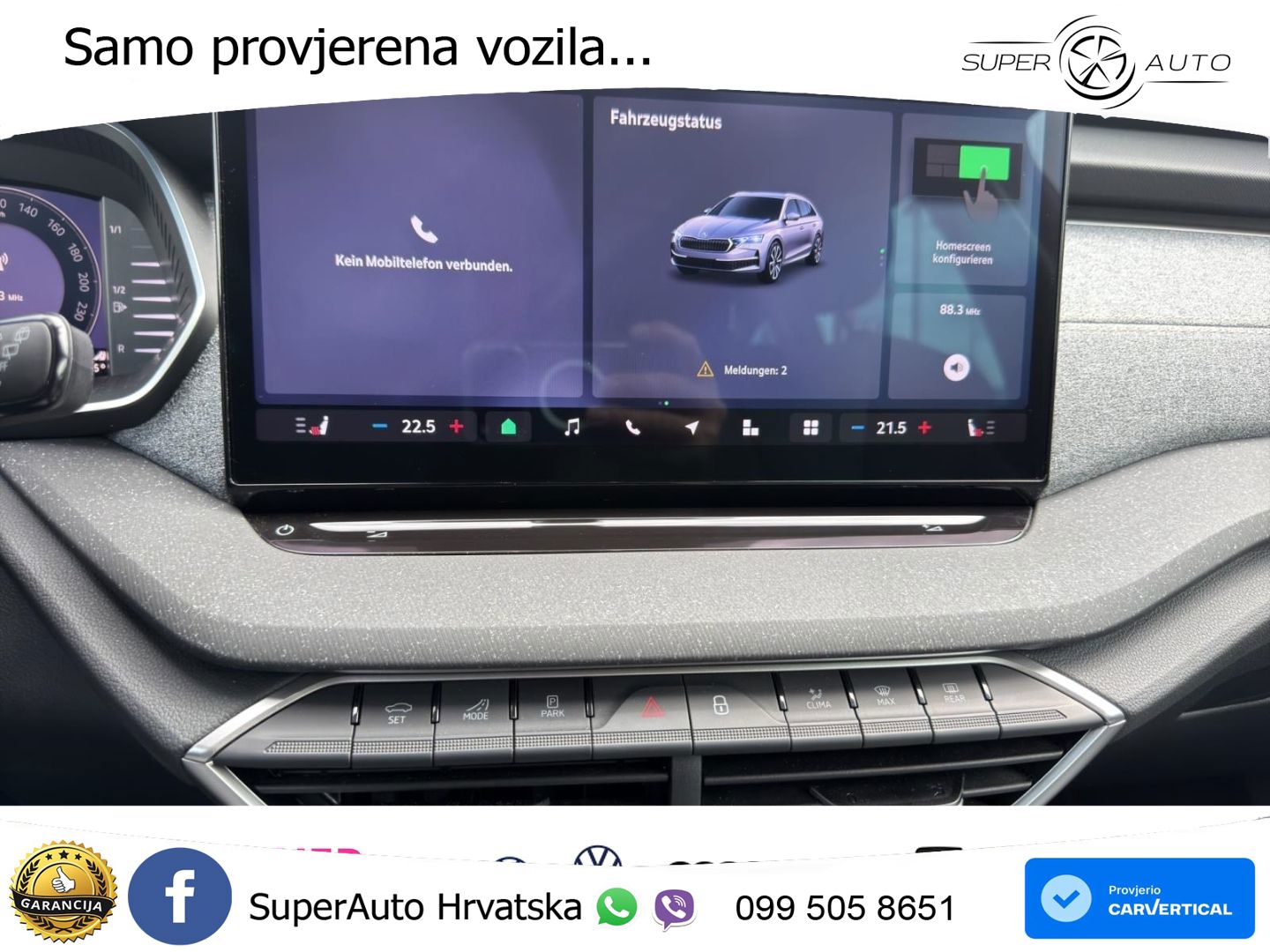 Škoda Octavia Combi 2.0 TDI (150 KS) DSG Selection LED+GR SJED+ACC
