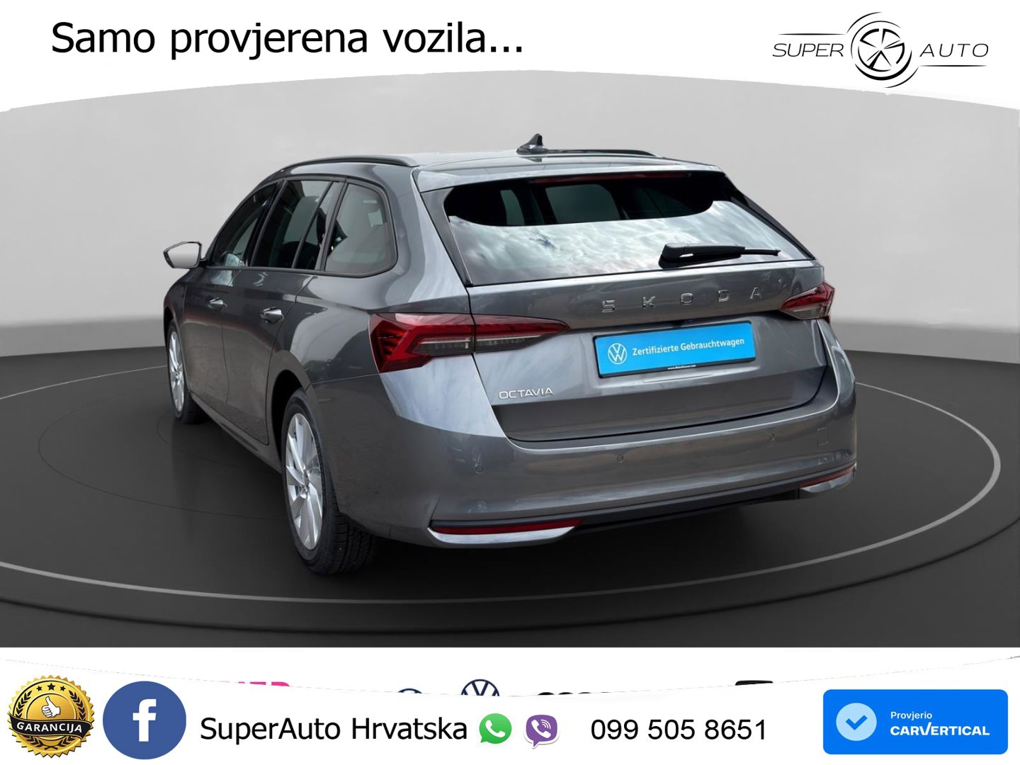 Škoda Octavia Combi 2.0 TDI (150 KS) DSG Selection LED+GR SJED+ACC