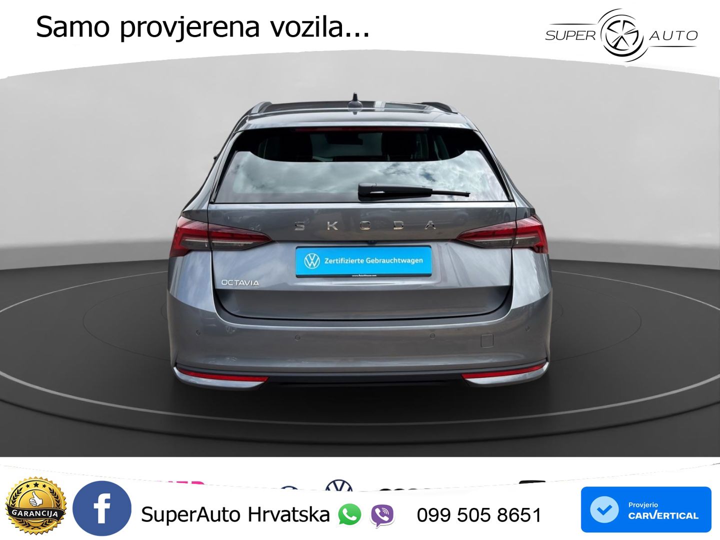 Škoda Octavia Combi 2.0 TDI (150 KS) DSG Selection LED+GR SJED+ACC