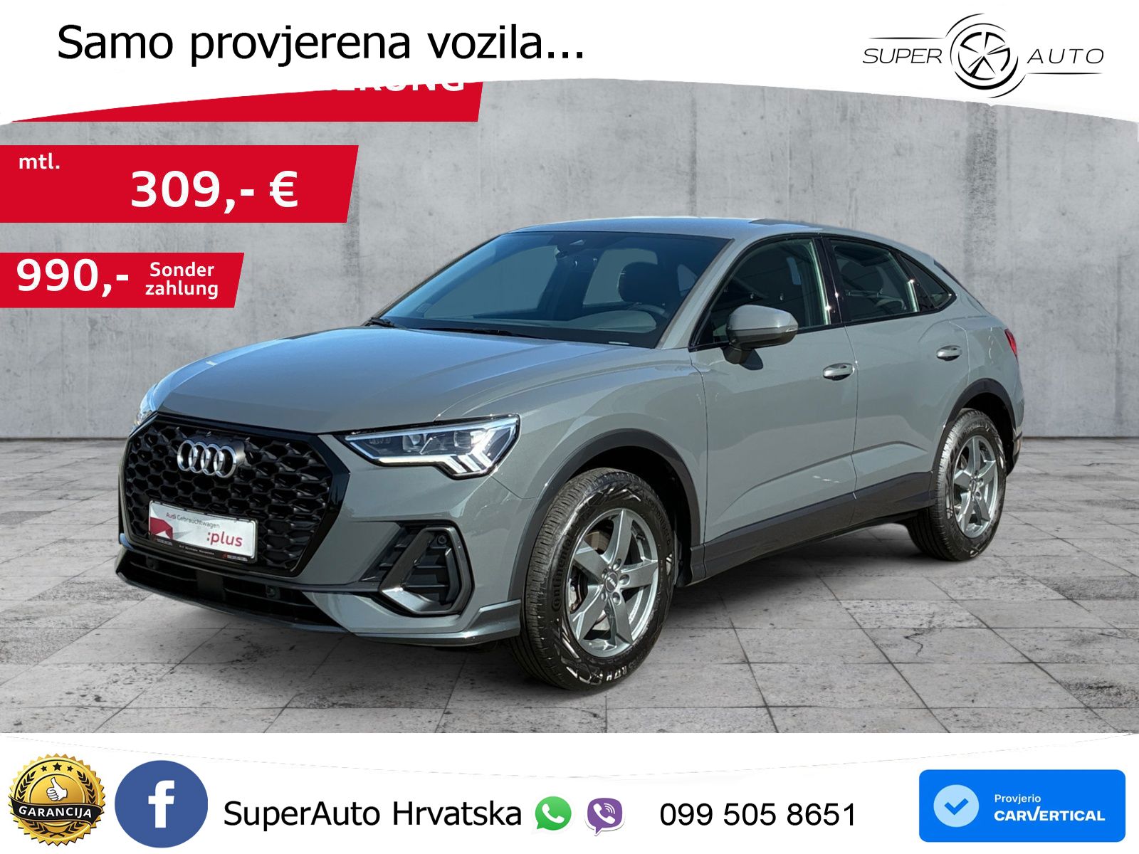 Audi Q3 II Sportback 35 TFSI (150 KS)