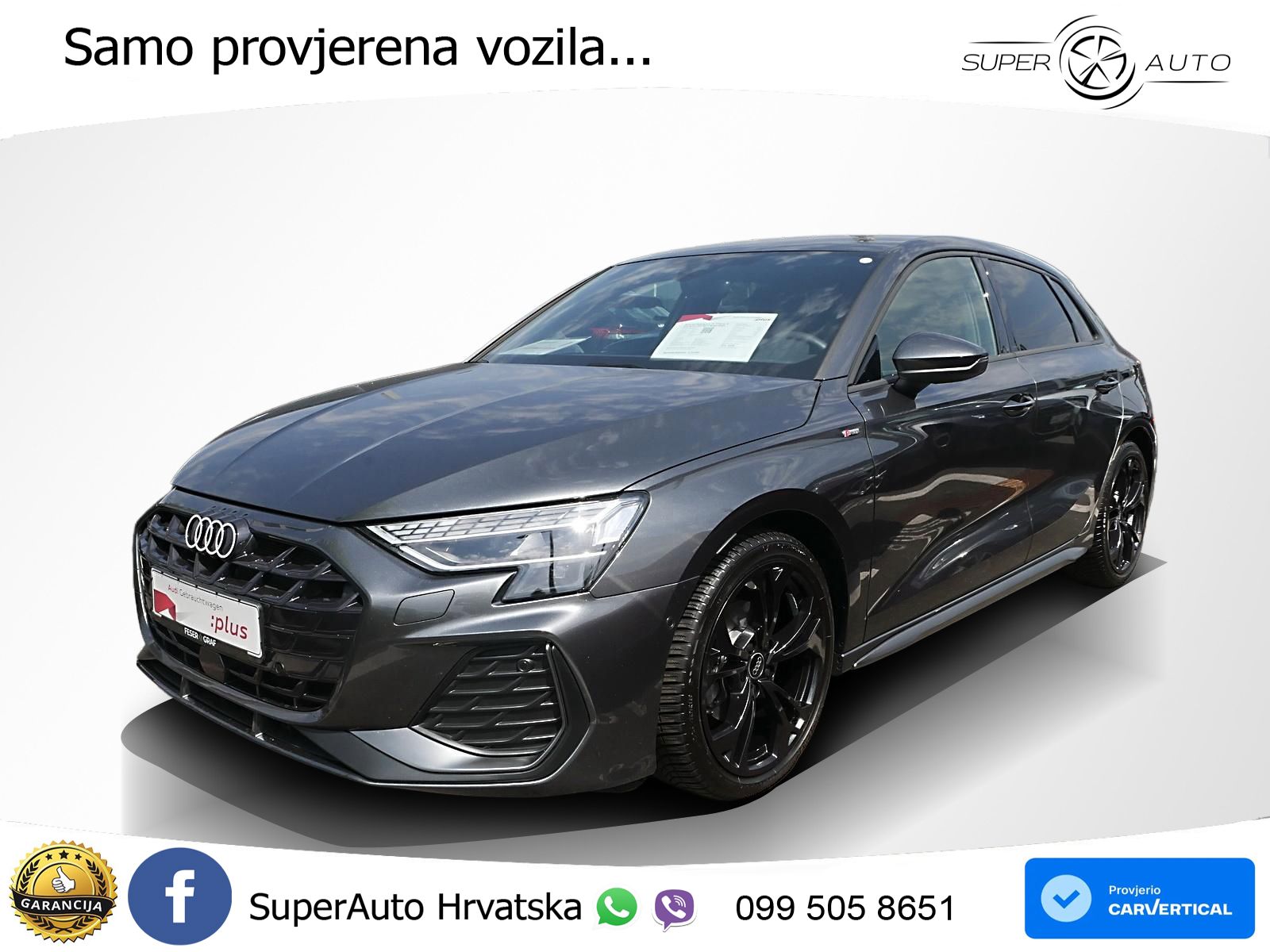 Audi A3 35 TFSI (150 KS) S tronic 2x S line LED+GR SJED+ACC