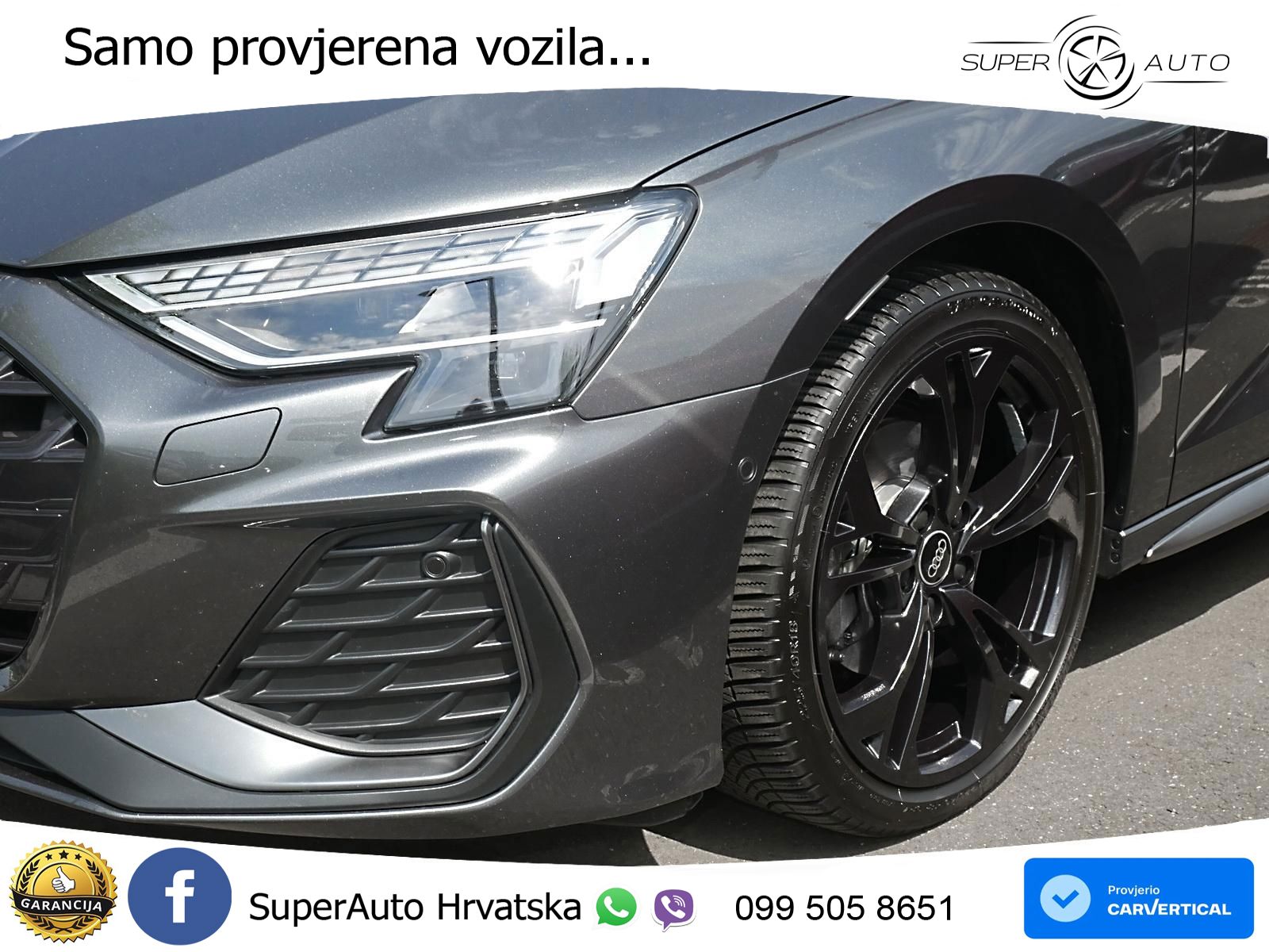 Audi A3 35 TFSI (150 KS) S tronic 2x S line LED+GR SJED+ACC