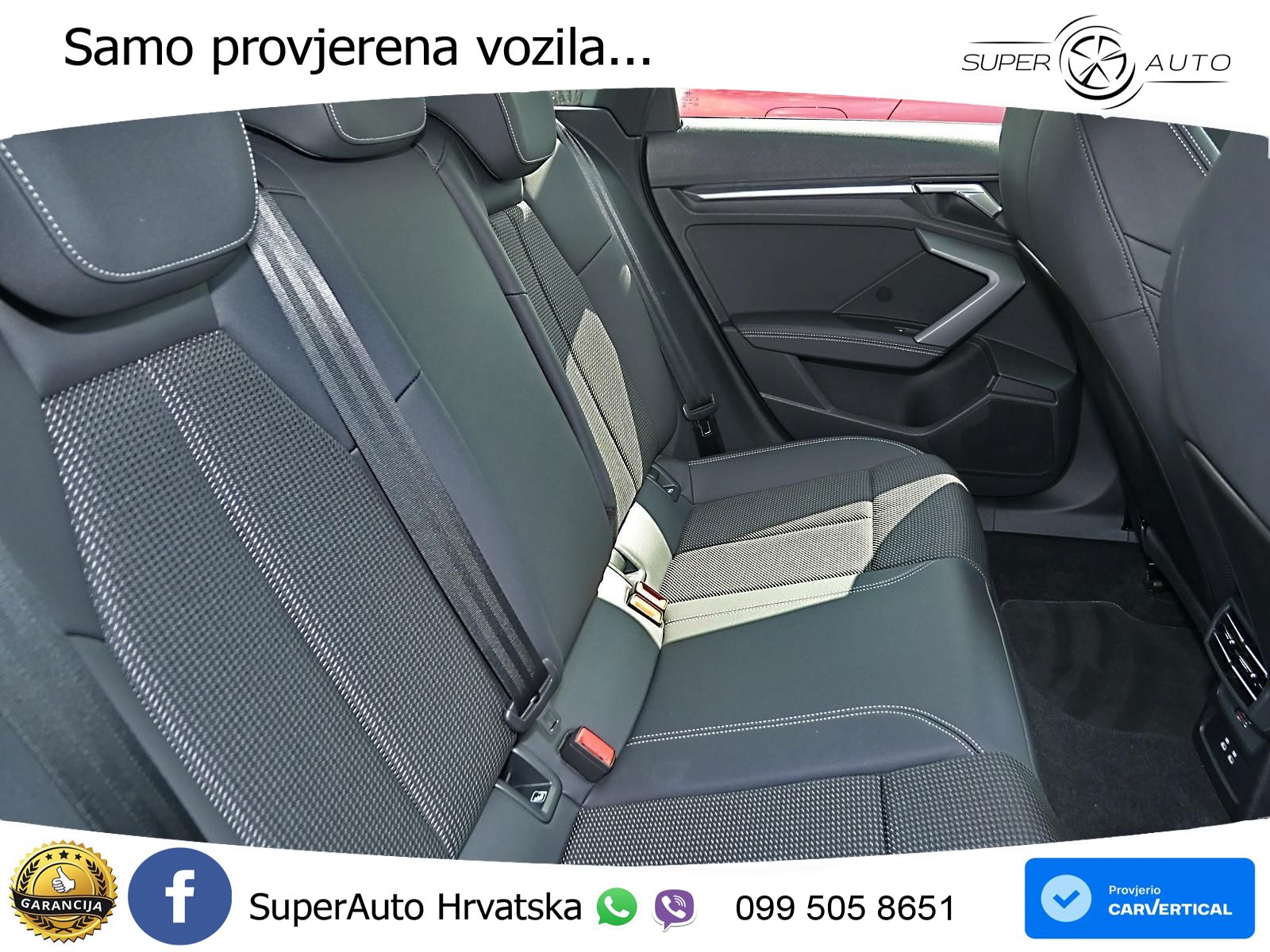 Audi A3 35 TFSI (150 KS) S tronic 2x S line LED+GR SJED+ACC