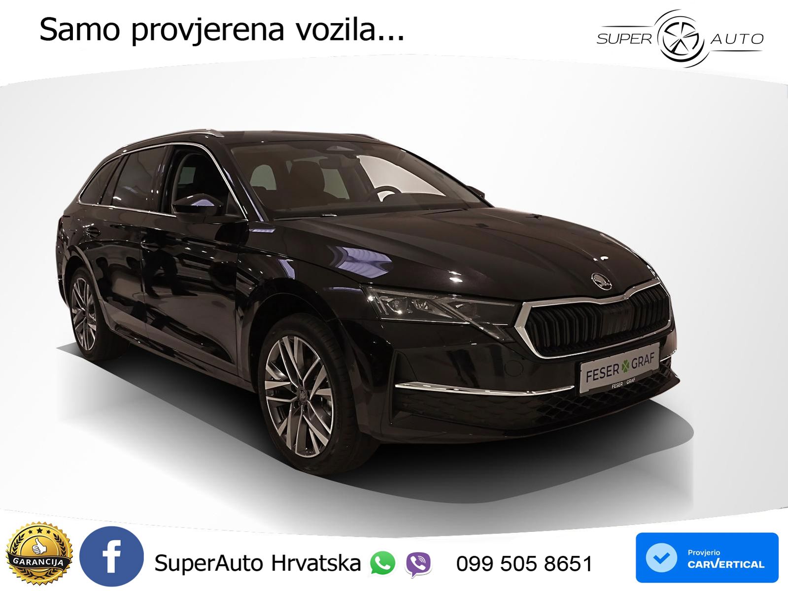 Škoda Octavia Combi 1.5 TSI (150 KS) DSG LED+GR SJED+ACC